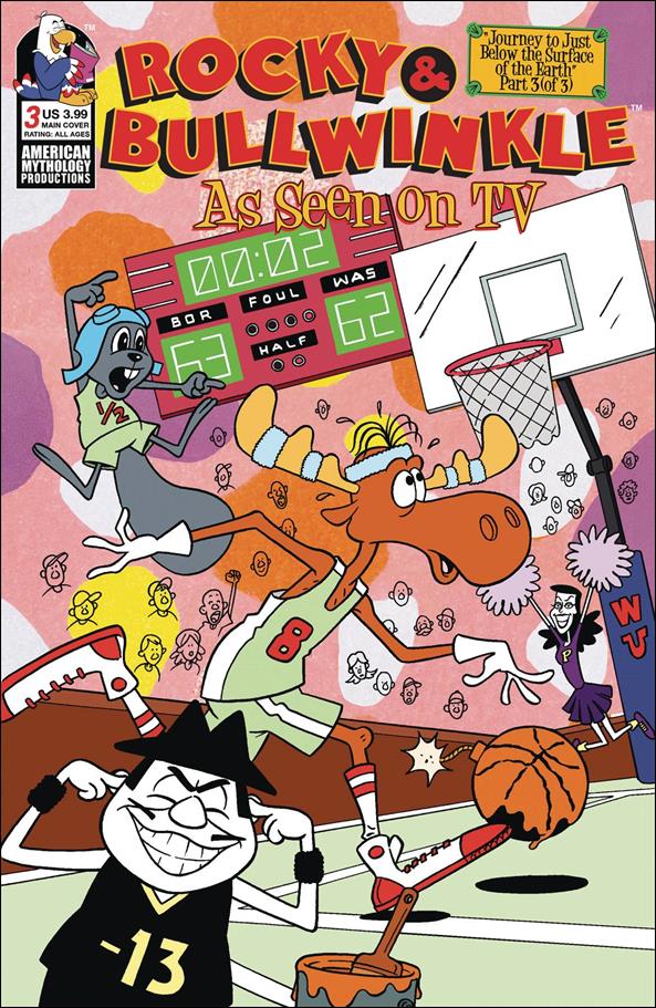 Rocky & Bullwinkle: As Seen on TV issue 3 S.L. Gallant Cover