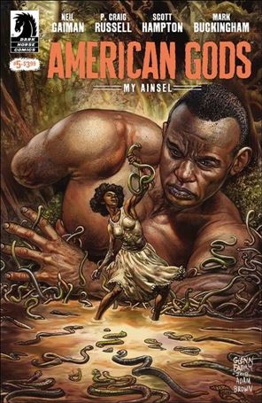 American Gods: My Ainsel issue 5 Glenn Fabry Cover