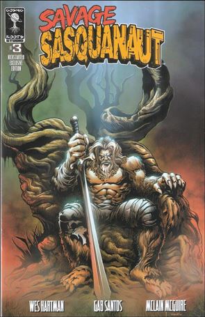 Savage Sasquanaut issue 3-C Rod Thornton Kiskstarter Exclusive Cover