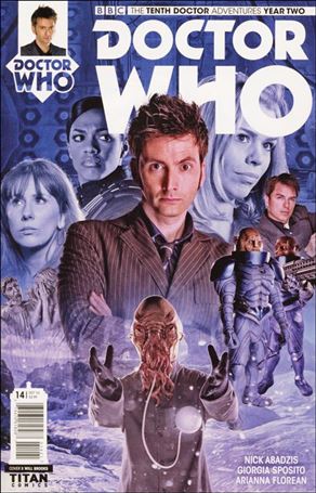 Doctor Who: The Tenth Doctor Year Two issue 14-B Will Brooks Subscription Photo Cover