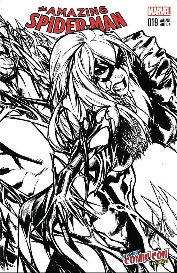 Amazing Spider-Man (2015) issue 19-D Humberto Ramos New York Comic Con B&W Cover