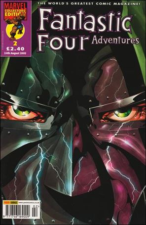 Fantastic Four Adventures (UK) issue 2 Cardstock Cover