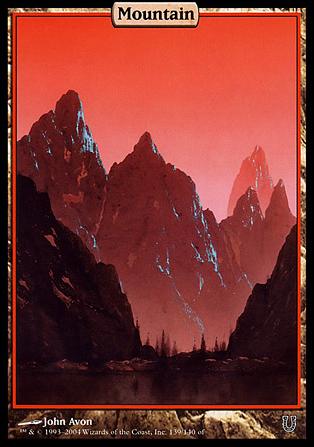 Magic the Gathering: Unhinged (Base Set) card 139 Mountain