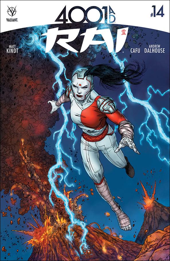 Rai (2014) issue 14-B Andres Guinaldo Cover