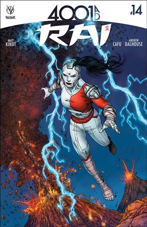 Rai (2014) issue 14-B Andres Guinaldo Cover