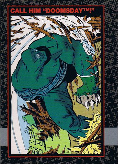 Doomsday: The Death of Superman (Base Set) card 5 Call Him "Doomsday"!