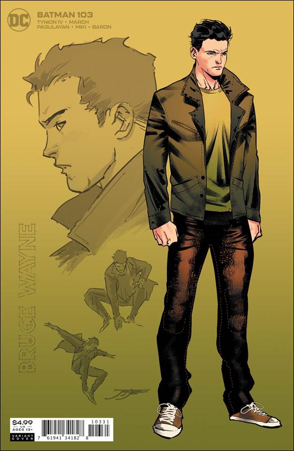 Batman (2016) issue 103-C Jorge Jimenez 1:25 Cardstock Cover