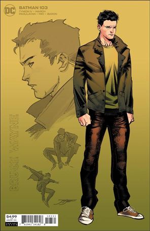 Batman (2016) issue 103-C Jorge Jimenez 1:25 Cardstock Cover