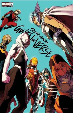Spider-Gwen: Gwenverse issue 1-P Kris Anka Things From Another World Cover