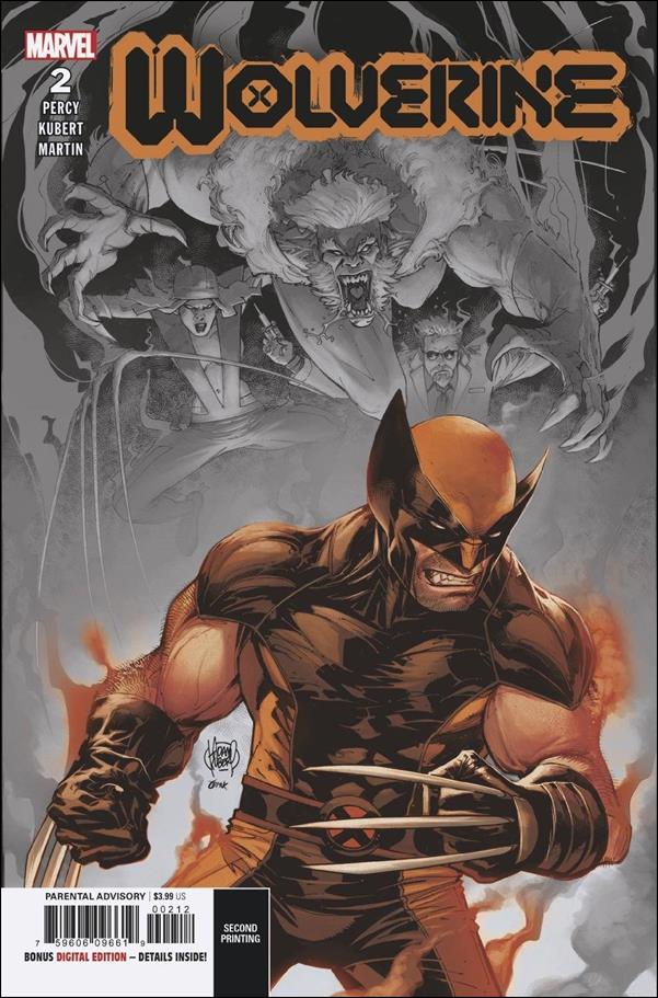 Wolverine (2020) issue 2-H Adam Kubert Grey Cover (2nd Printing)