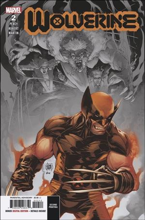 Wolverine (2020) issue 2-H Adam Kubert Grey Cover (2nd Printing)