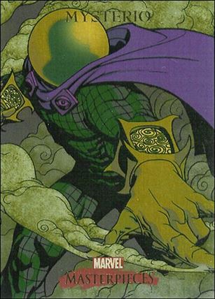 2007 Marvel Masterpieces (Parallel Foil Base Set) card 60 Mysterio