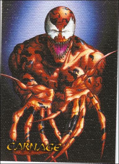 Spider-Man Premium: Eternal Evil (Canvas Subset) card 1 Carnage