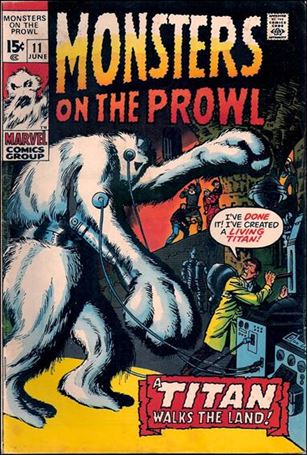 Monsters on the Prowl issue 11