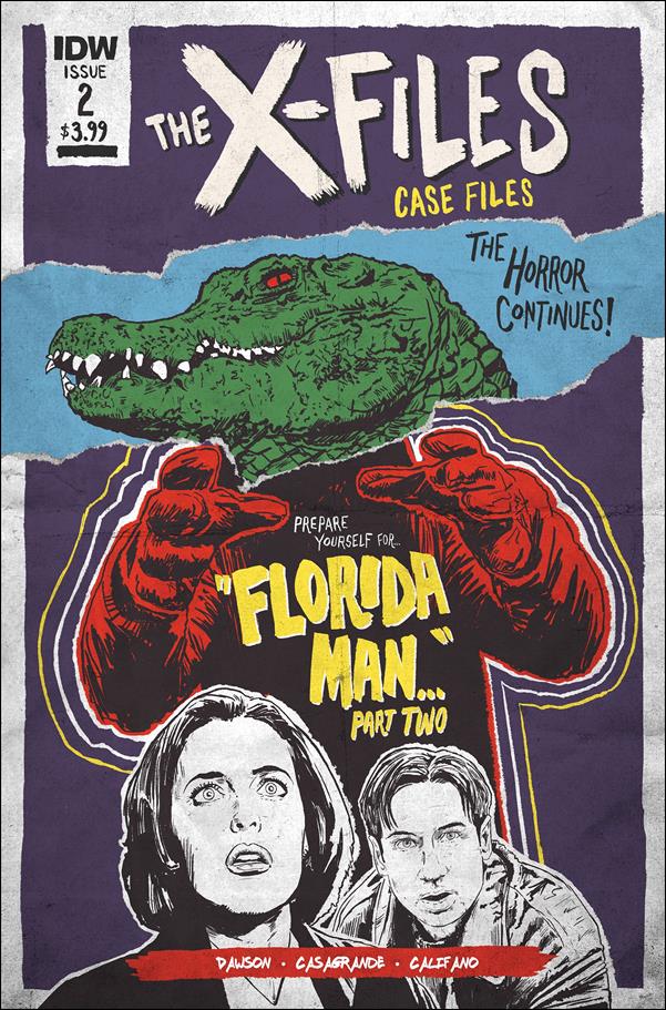 X-Files: Case Files - Florida Man issue 2-B J.J. Lendl Cover