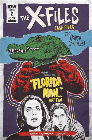 X-Files: Case Files - Florida Man issue 2-B J.J. Lendl Cover