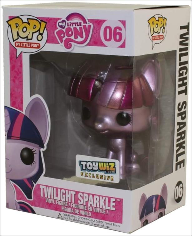 Pop! My Little Pony figure 6-D Twilight Sparkle  (Metallic)