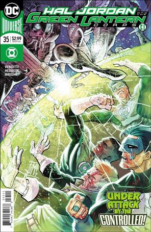 Hal Jordan and the Green Lantern Corps issue 35 Francis Manapul Cover