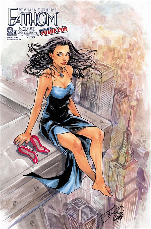 Michael Turner's Fathom (2018) issue 4-D Siya Oum 2018 New York Comic Con Cover 1/200