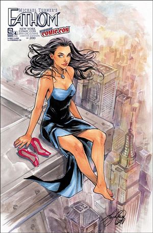 Michael Turner's Fathom (2018) issue 4-D Siya Oum 2018 New York Comic Con Cover 1/200