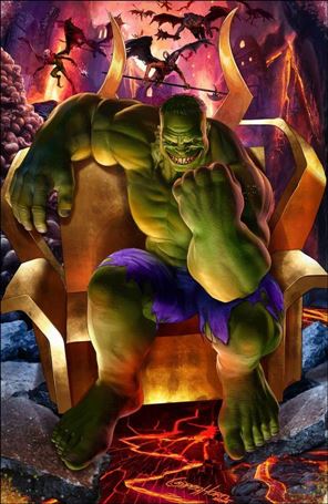 Immortal Hulk issue 20-L Greg Horn ComicXposure Virgin Cover