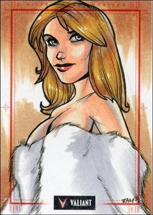 2013 Valiant Comics Preview Trading Card Set (Sketch Card Subset) card RAM-01