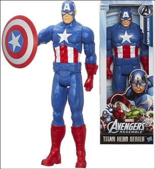 Marvel Titan Hero Series figure 19 Captain America