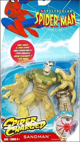 Spectacular Spider-Man (Animated) Spider Charged figure 5 Sandman (Sand Smash)