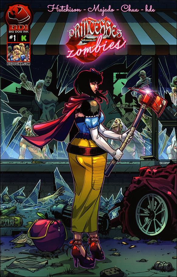 Princesses vs. Zombies issue 1 Caio Majado Cover