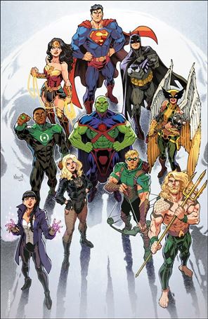 Justice League (2018) issue 75-E Todd Nauck Cardstock Cover