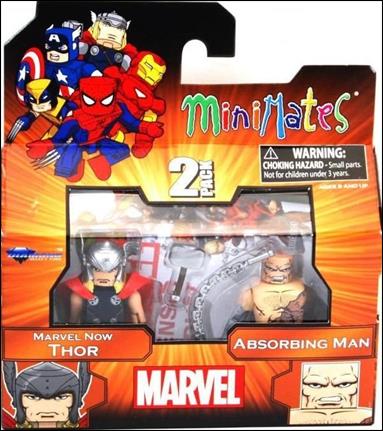 Marvel Minimates (Exclusives) figure 115 Marvel NOW! Thor and Absorbing Man