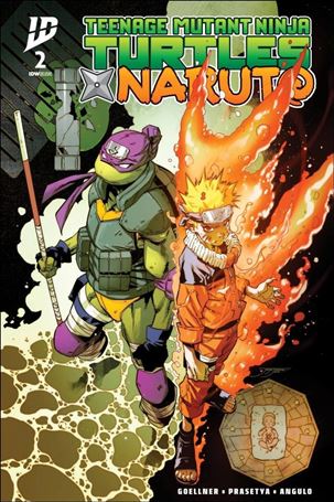 Teenage Mutant Ninja Turtles x Naruto issue 2-I Webstore Exclusive Jorge Jiménez Hardcover Cover