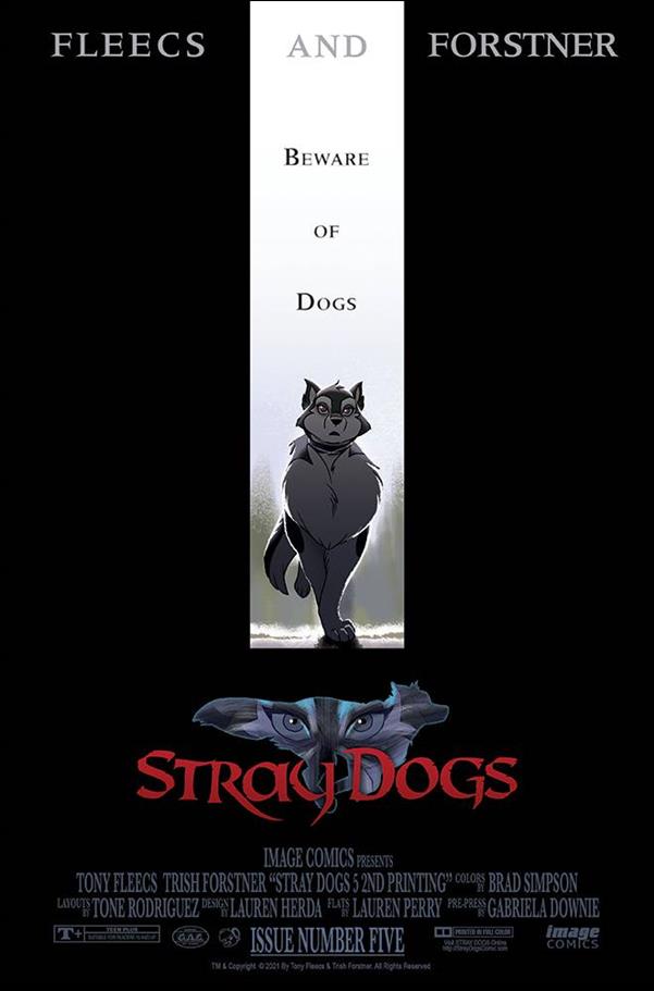 Stray Dogs issue 5-D 1:10 "The Crow" Movie Poster Cover (2nd Printing)