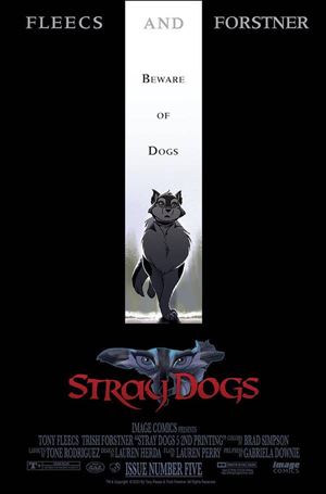 Stray Dogs issue 5-D 1:10 "The Crow" Movie Poster Cover (2nd Printing)