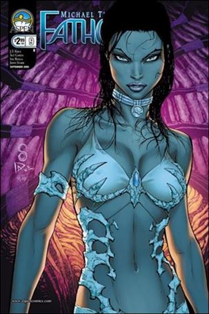 Michael Turner's Fathom (2008) issue 9-B Scott Clark Cover