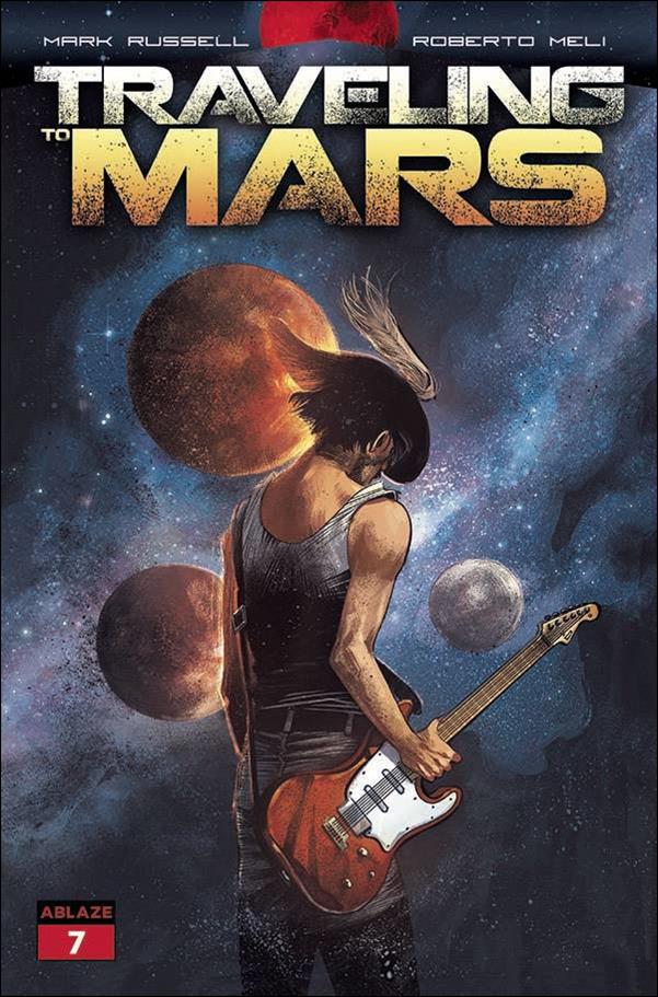 Traveling to Mars issue 7-C Francesca Ciregia Cover
