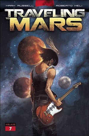 Traveling to Mars issue 7-C Francesca Ciregia Cover