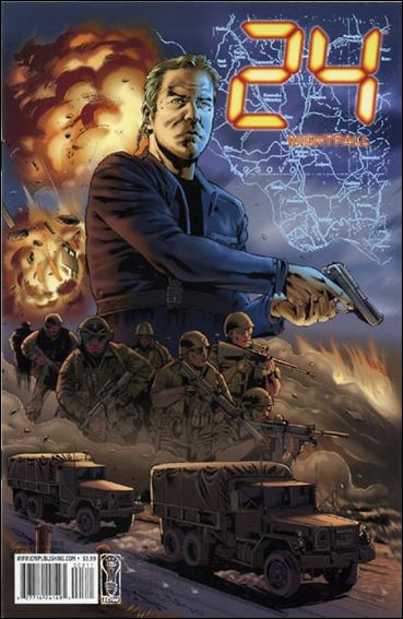 24: Nightfall issue 3-B Jean Diaz Cover
