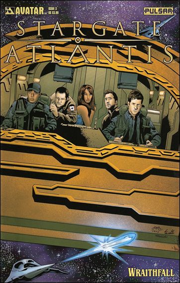 Stargate Atlantis: Wraithfall issue 3-D Standard Cover