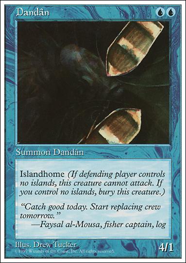 Magic the Gathering: 5th Edition (Base Set) card 79 Dandân