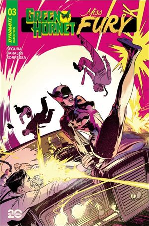 Green Hornet / Miss Fury issue 3-C Jonathan Case Cover