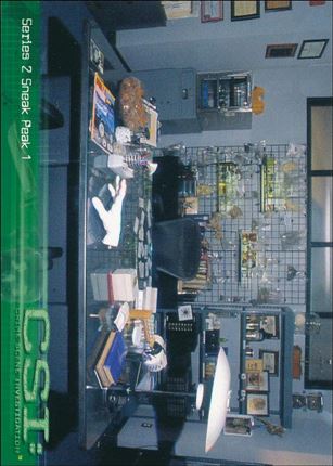CSI: Crime Scene Investigation - Series One (Base Set) card 91 Series 2 Sneak Peak 1