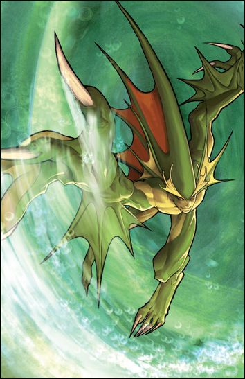 Darkstalkers issue 5-C Arnold Tsang Power Foil Cover