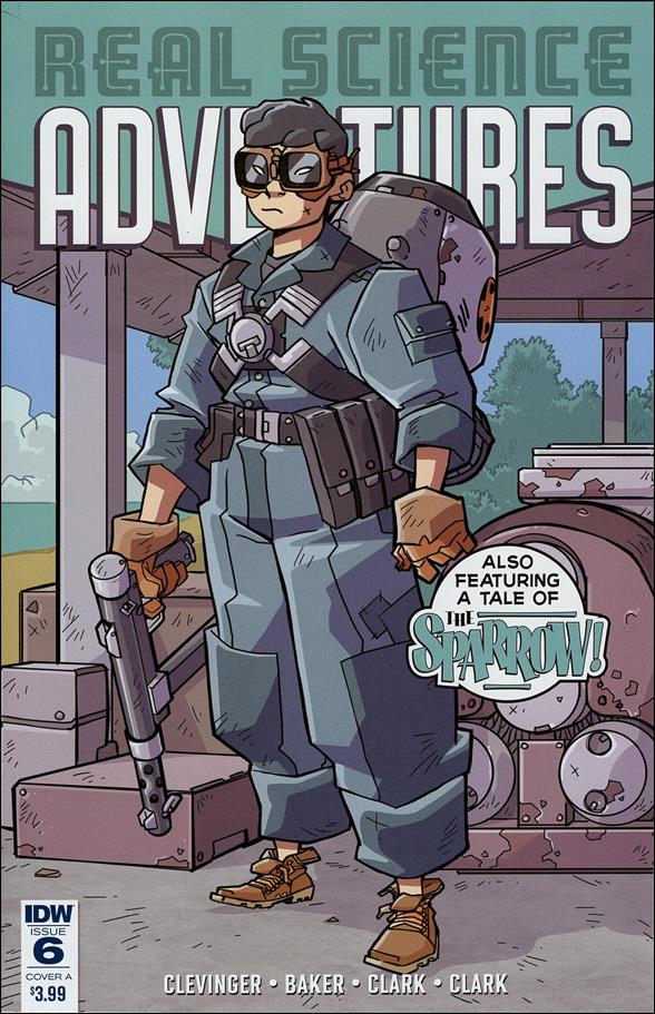 Real Science Adventures issue 6 Scott Wegener Cover