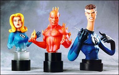 Marvel Mini-Busts (Bowen) item 63 Fantastic Four Triple Pack 1/5000