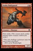 Magic the Gathering: 10th Edition (Base Set) card 187 Anaba Bodyguard