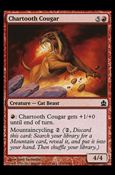 Magic the Gathering: Commander (Base Set) card 115 Chartooth Cougar