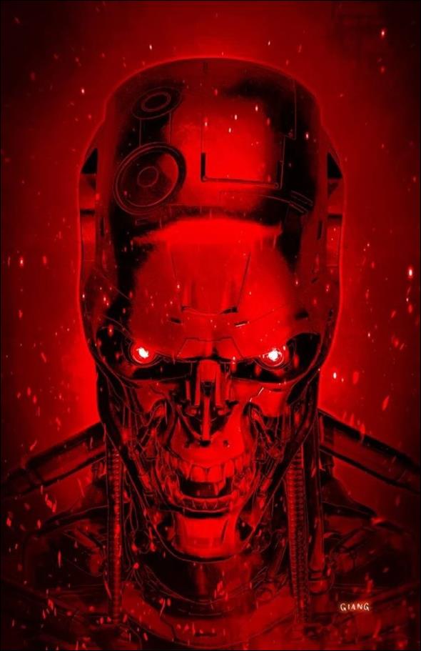 Terminator (2024) issue 1-Z Retailer Excl. John Giang Red Virgin Cover 1/500