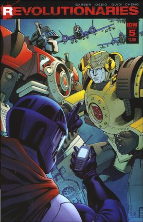 Revolutionaries issue 5 Robert Atkins Cover