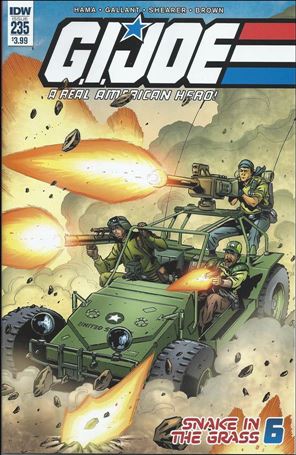 G.I. Joe: A Real American Hero issue 235 S L Gallant Cover